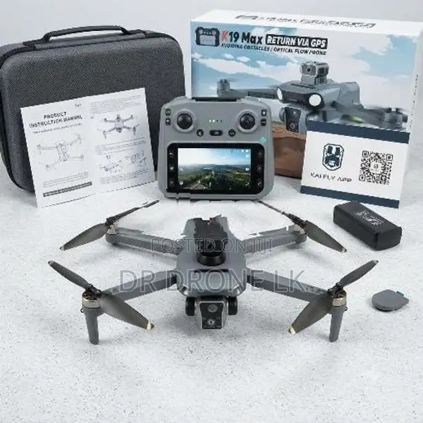 K19 Max 4K GPS Drone With Display Remote