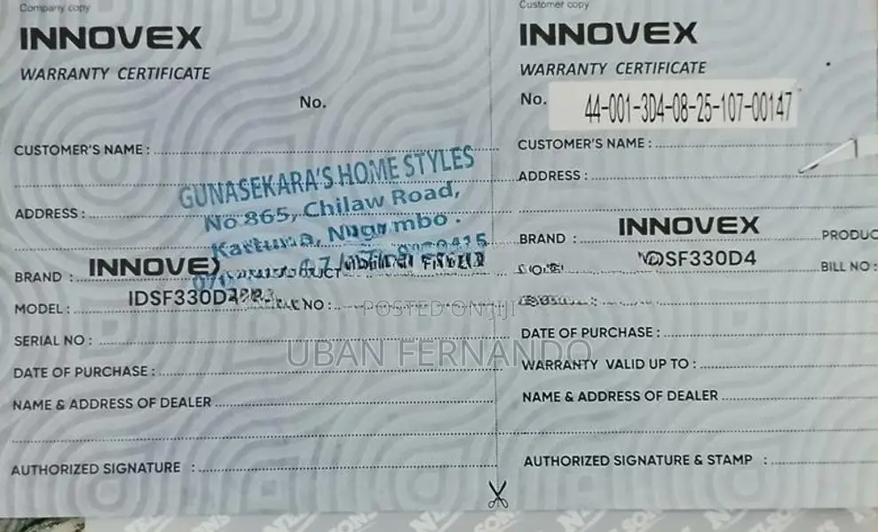 Innovex Display Freezer