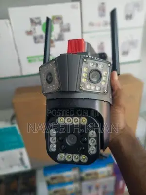 TRIPLE LENS CCTV CAMERA