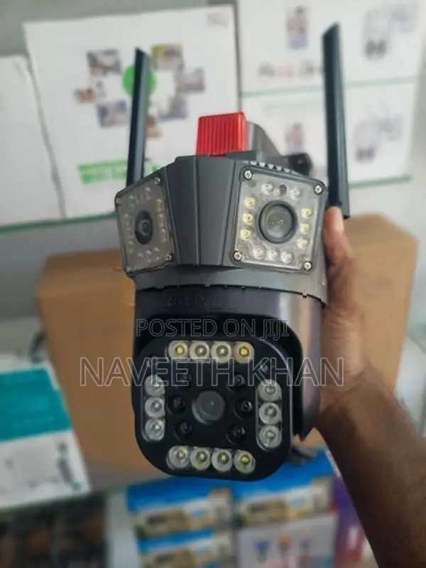 TRIPLE LENS CCTV CAMERA