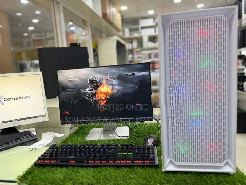 Golden Field ATX Snow White Gaming PC Case