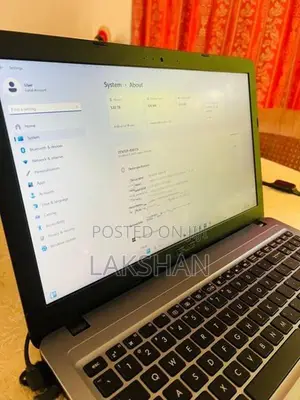 Asus x540u i3 8Gen laptop