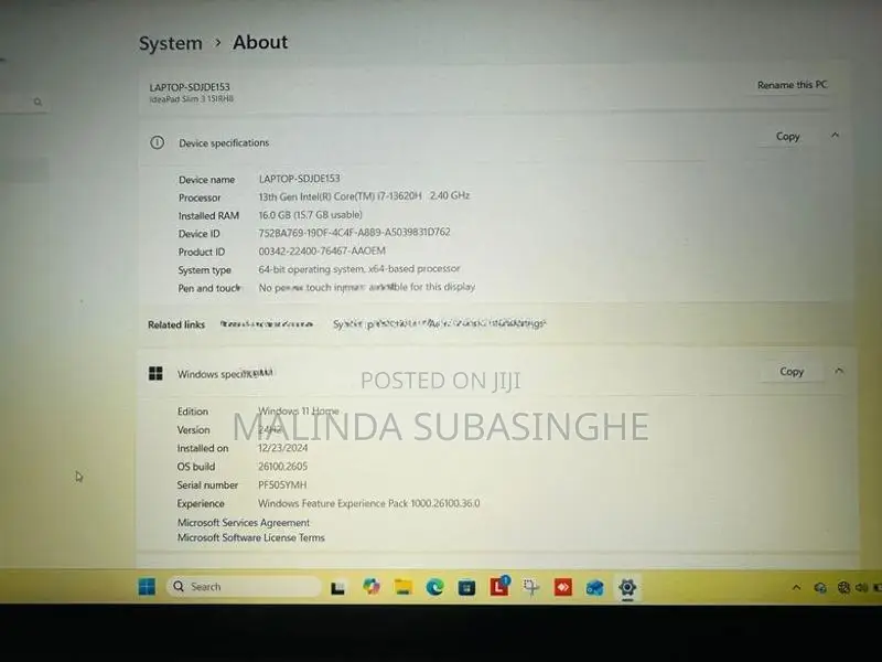 lenovo idea pad core i7 13th gen
