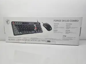 MSI FORGE GK110 Gaming Keyboard & Mouse Combo 🎮