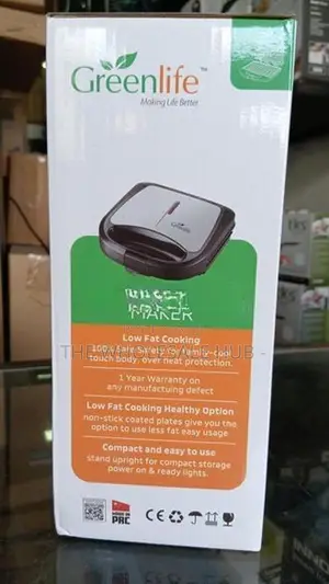 Greenlife Waffle Maker