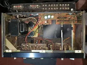 Sansui Au5500 Stereo Amplifier with Cassette Deck