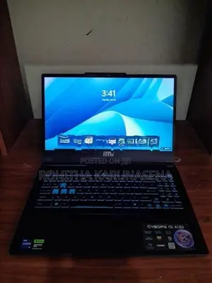 MSI Cyborg 15|Core i5 13th Gen|RTX 3050 6GB|16GB DDR5 RAM|512GB NVMe