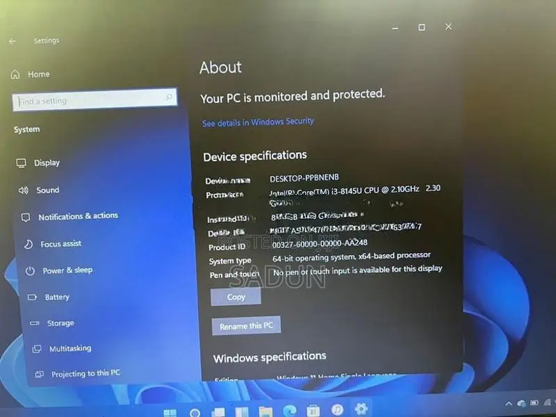 Hp i3 8th Gen Laptop