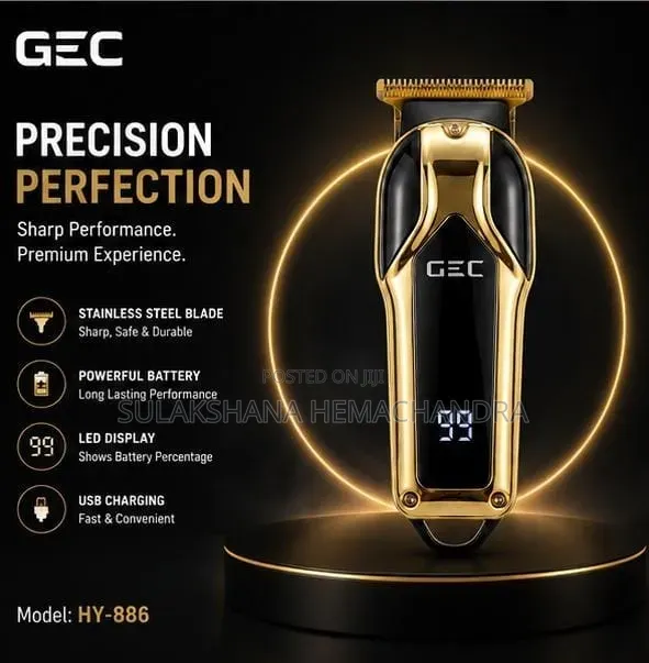 Luxury Gold Edition Cordless Trimmer