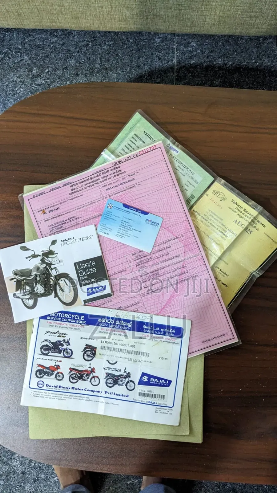 New Bajaj Platina 100 2019 Gray