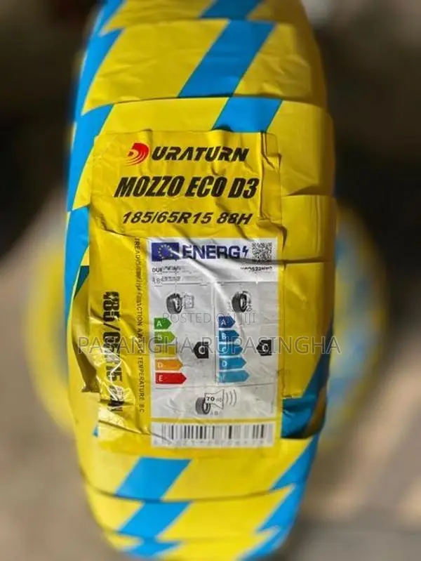 185/65R Duraturn Tyre - AQUA AXIO COROLLA FIT