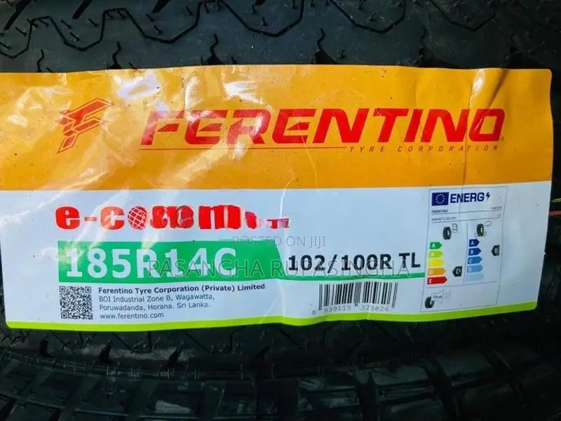 185R14 / 185-14 Ferentino 8PR Tyre - HIACE DOLPHIN SHELL VAN
