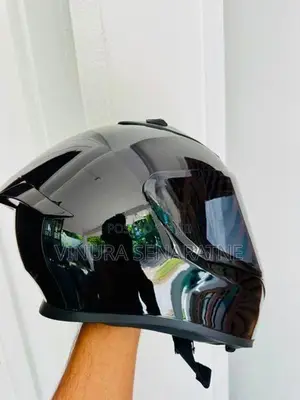 Vega Bolt Full face Helmet Black Shine
