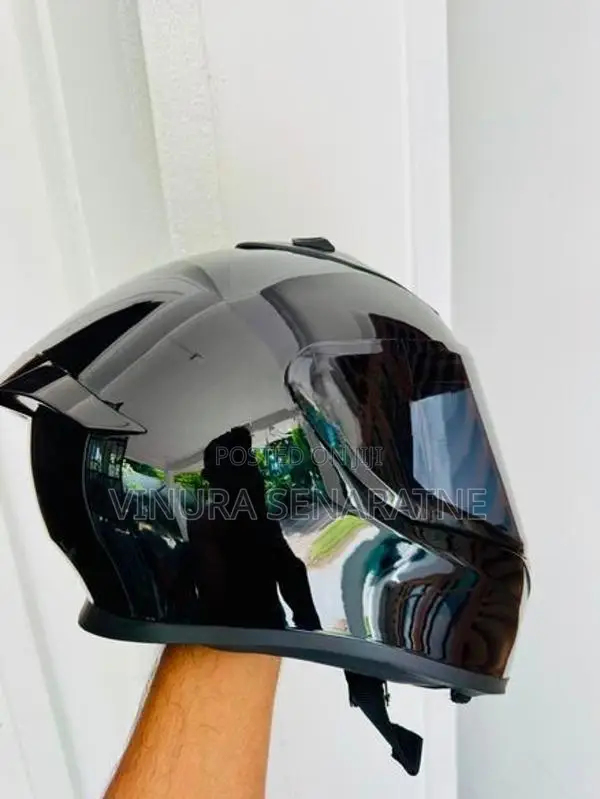 Vega Bolt Full face Helmet Black Shine