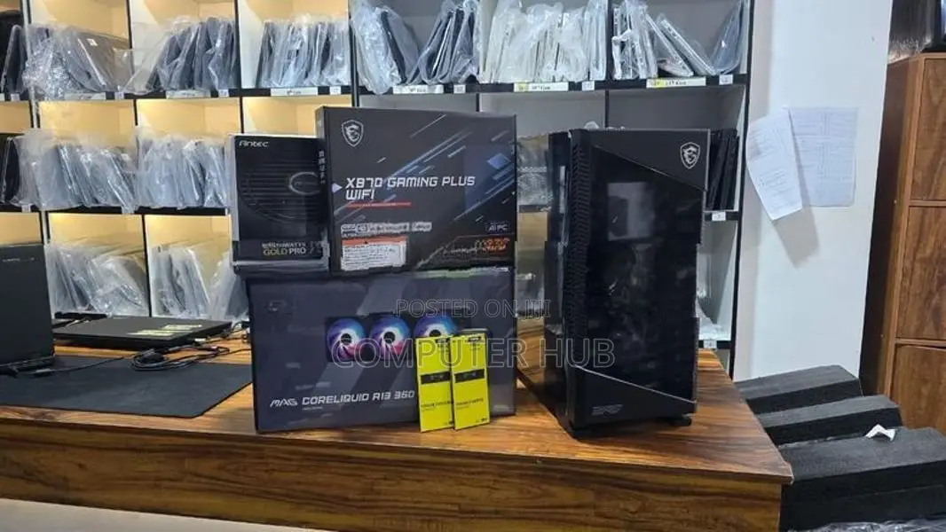 AMD Ryzen 9 7900X3D RTX 5070 12GB 16GB RAM 1TB NVME Gaming PC