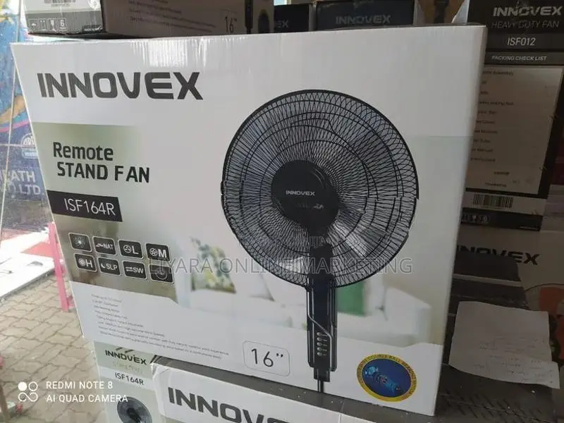 Innovex Stand Fan - Remote