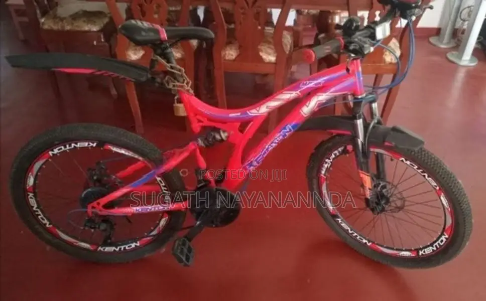 A branded bicycle
