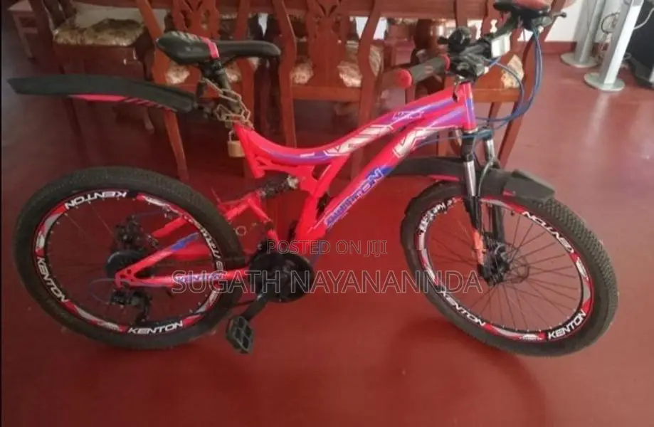 A branded bicycle
