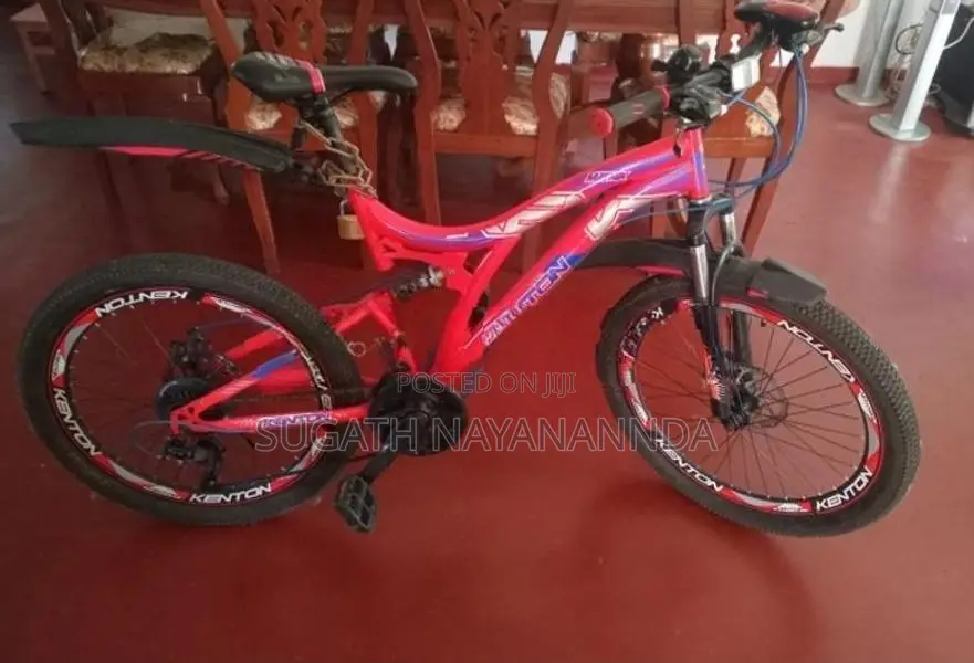 A branded bicycle