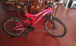 A branded bicycle