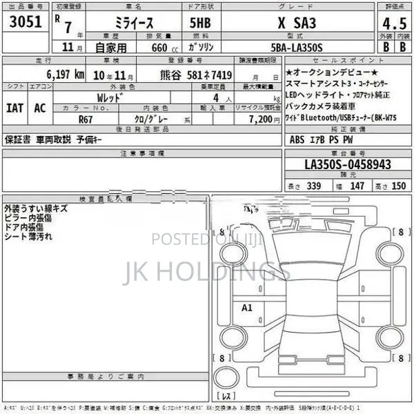 Daihatsu Mira X 2025