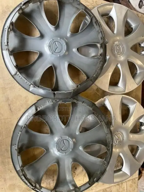 Mazda Flair / Wagon R Steel Rims with Wheel Caps Set (4 PCS)