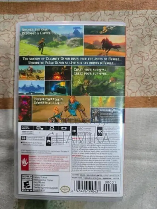 Nintendo Switch Breath of the Wild