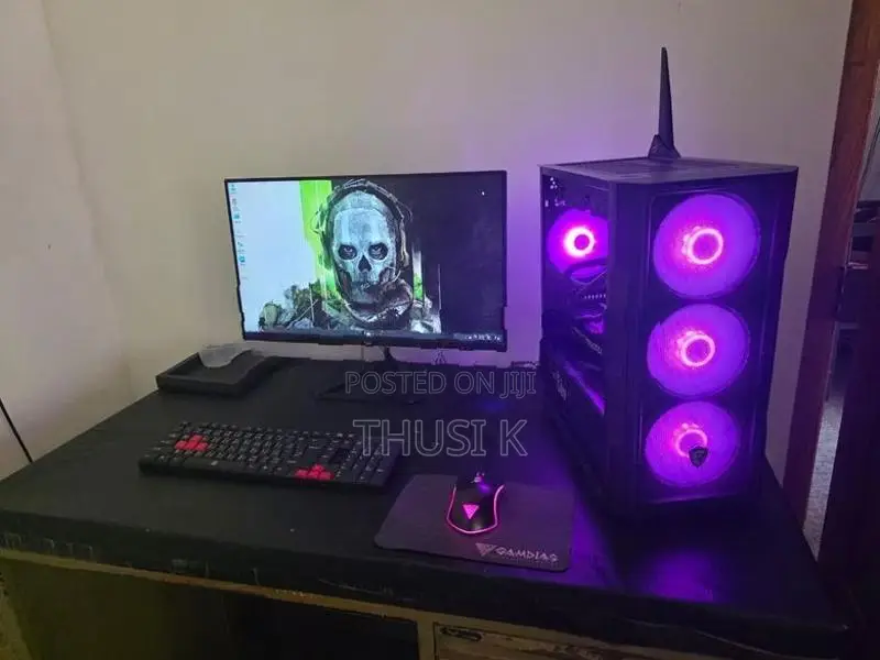AMD Ryzen 5 Gaming PC with Monitor