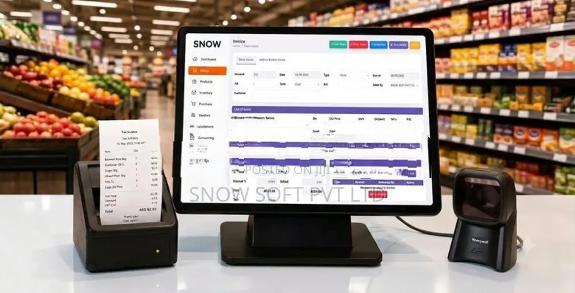 Smart POS Solution for Grocery Shops Billing