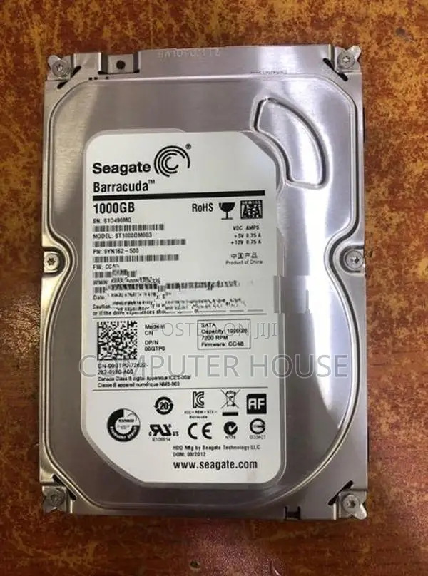 Seagate 1TB Desktop Hard