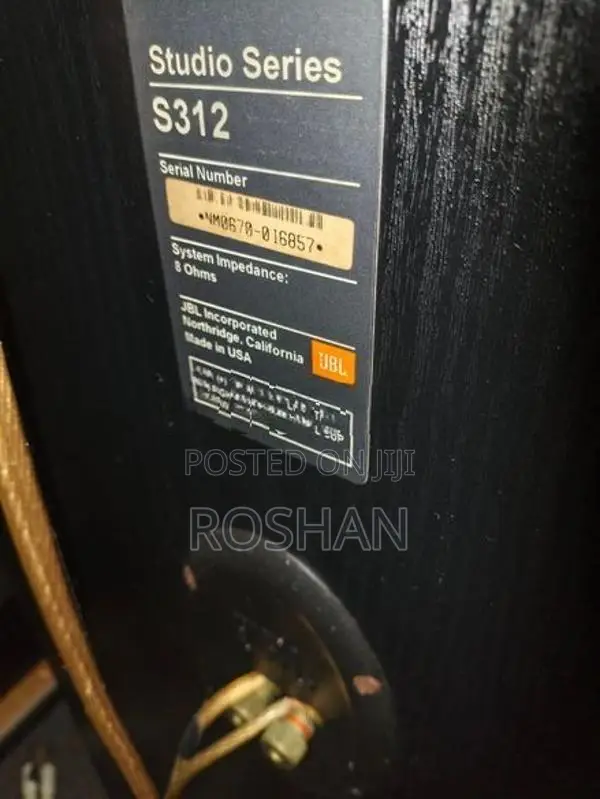 JBL S312 Studio Series 12 Inch Speakers