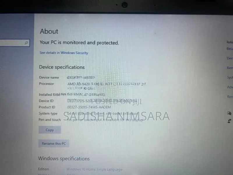 HP 9th GEN Laptop