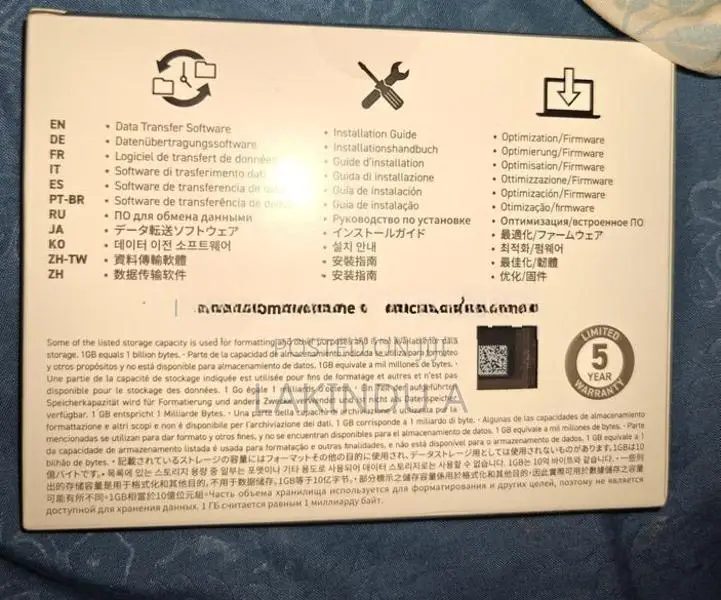 Crucial P3 Plus 1TB SSD