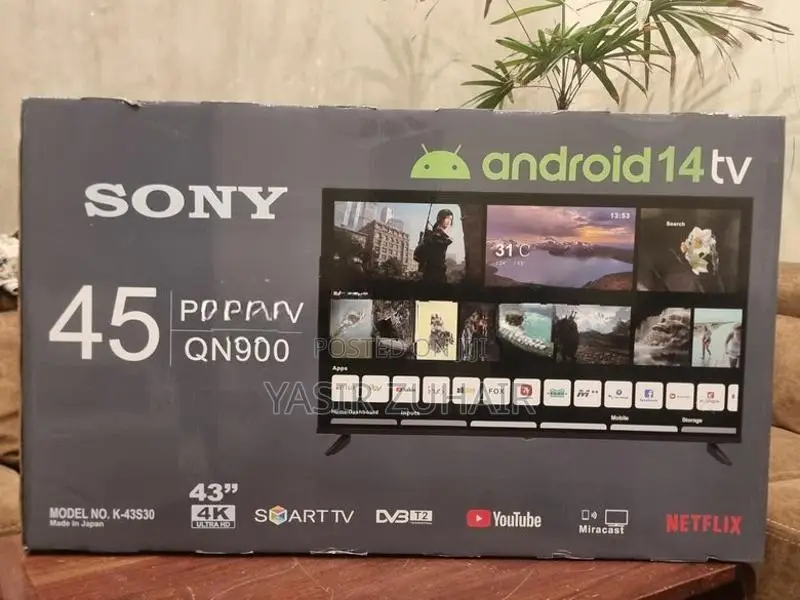Sony BRAVIA 3 – K-43S30 | 43" 4K Ultra HD Google TV