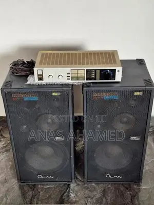 Kenwood Amplifier with Olan Speakers