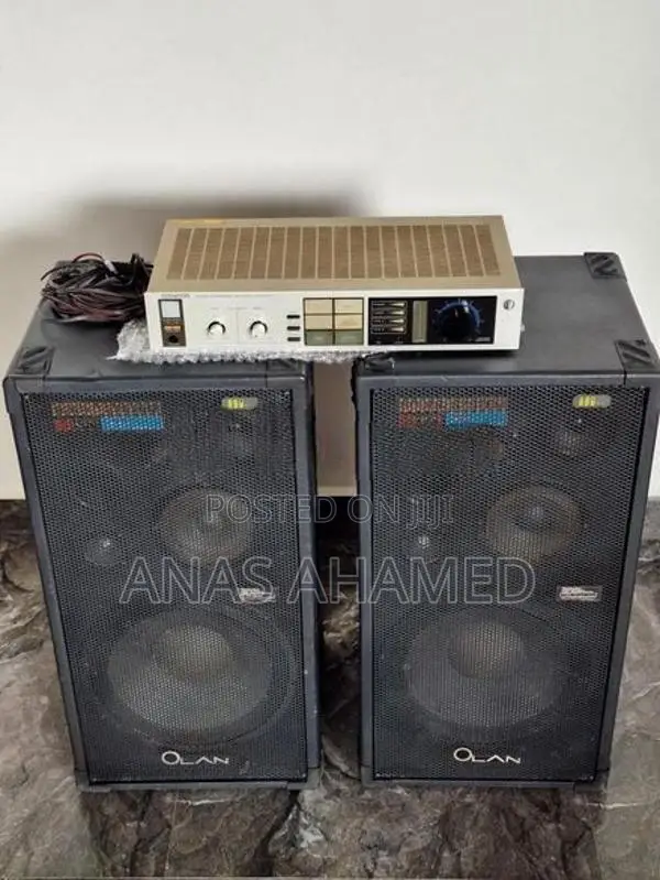 Kenwood Amplifier with Olan Speakers