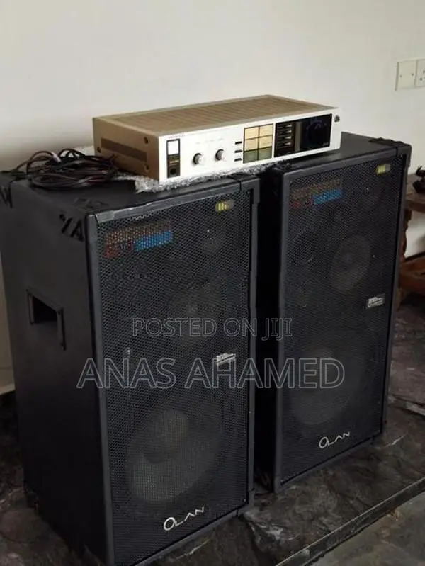 Kenwood Amplifier with Olan Speakers