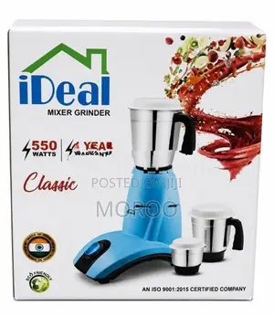 iDeal Classic 550W Mixer Grinder - Brand New Box