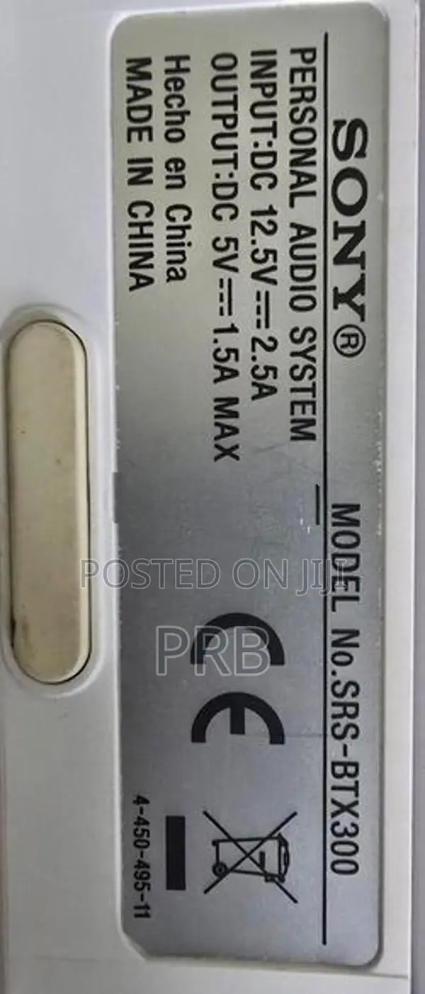 SONY BLUETOOTH SRS BTX 300