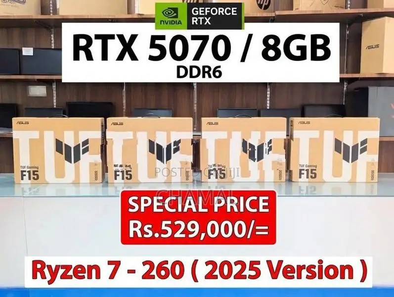 Asus TUF A16 |16” inch WUXGA 165Hz|Ryzen 7 RTX5070/8GB|16GB DDR5