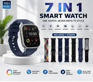 Remax 7 in 1 Premium Smartwatch - Yx21