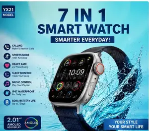 Remax 7 in 1 Premium Smartwatch - Yx21