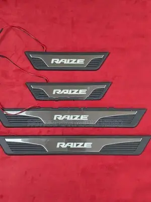 Toyota Raize Car Welcome Light Blue Colour