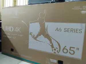 New 65 inch HISENSE 4K UHD HDR Smart LED TV