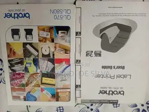 Brother Label with barcode printer