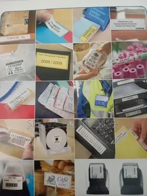 Brother Label with barcode printer