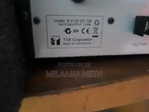 TOA Amplifier