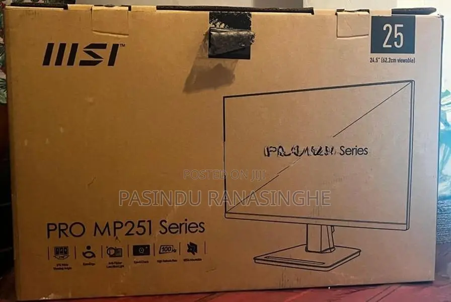 MSI Pro MP251 25” Monitor 100Hz
