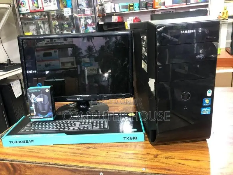 Core i5 4th Gen 4gb Ram 19” Wide Monitor Full Set Desktop Computer
