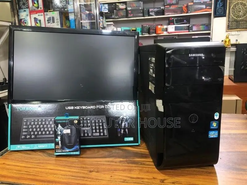 I5 4th Gen 4gb ram 20” Wide Monitor Full Set Desktop Computer